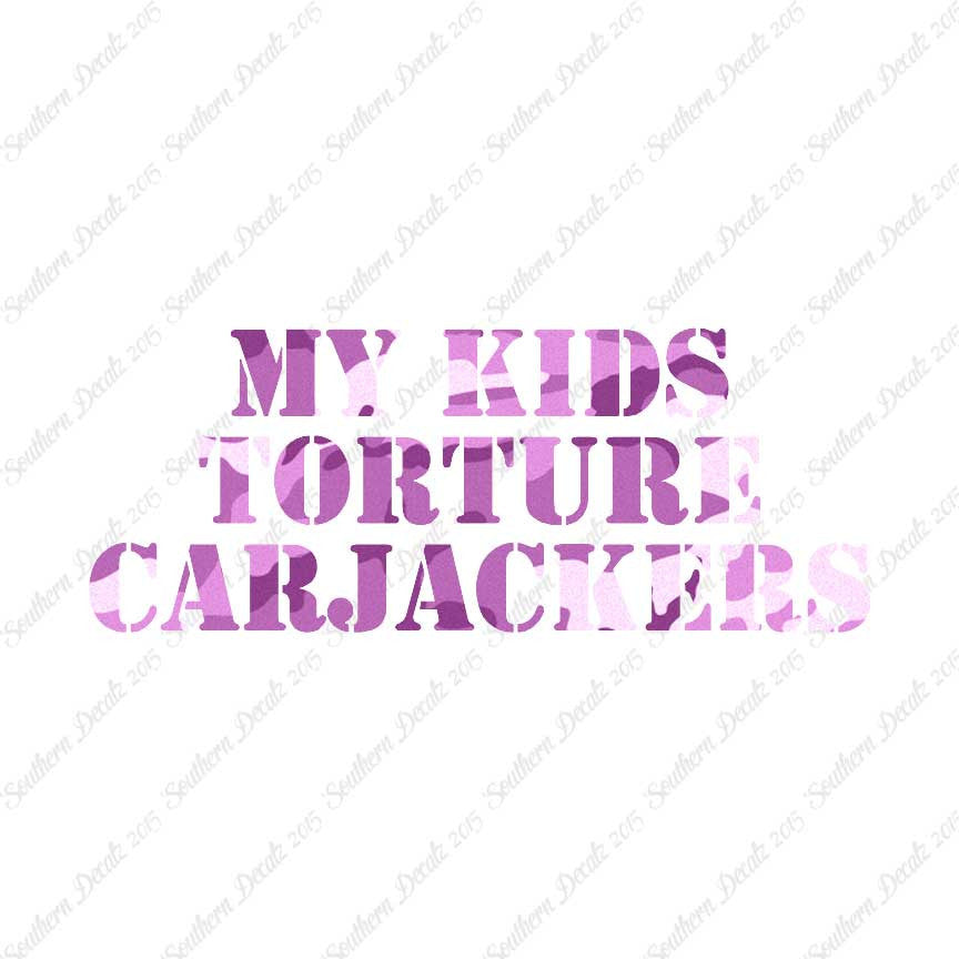 My Kids Torture Carjackers