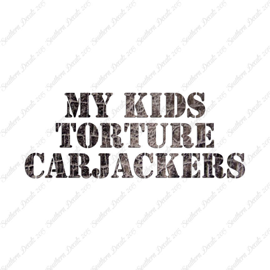 My Kids Torture Carjackers