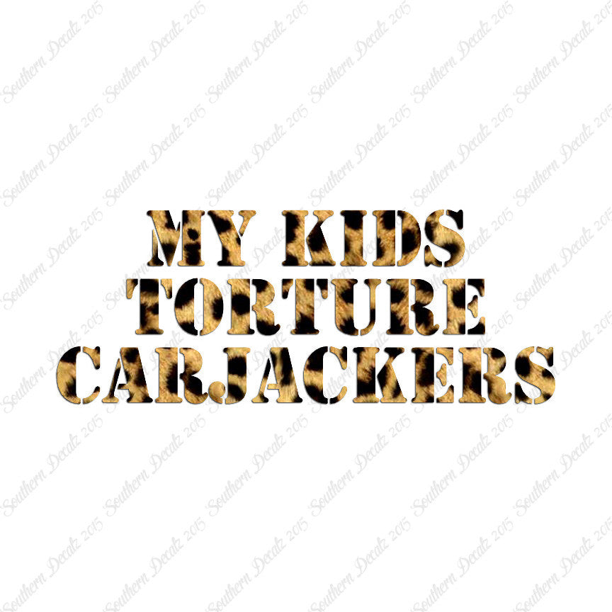 My Kids Torture Carjackers