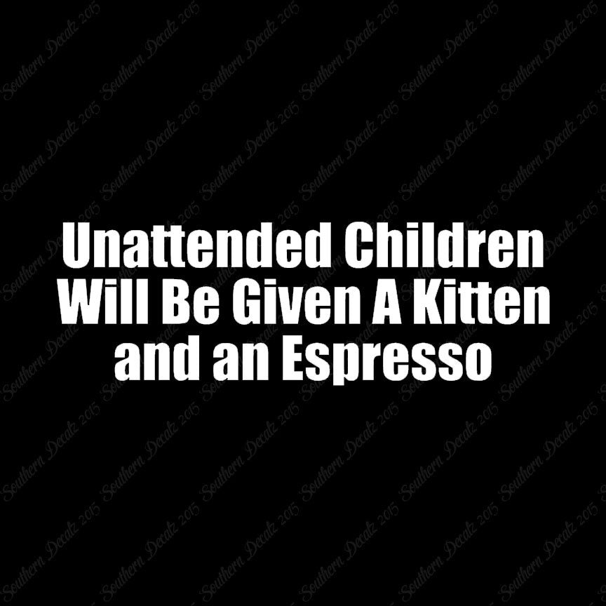 Unattended Children Kitten Espresso