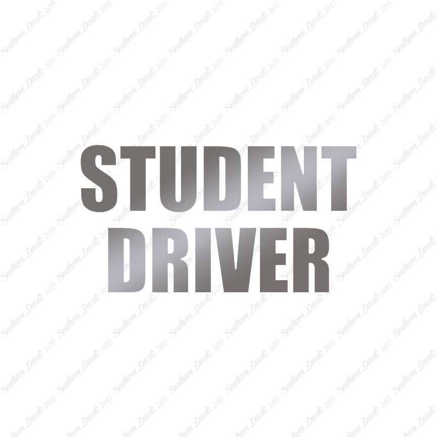 Student Driver