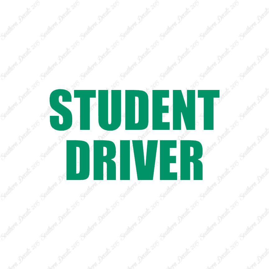 Student Driver