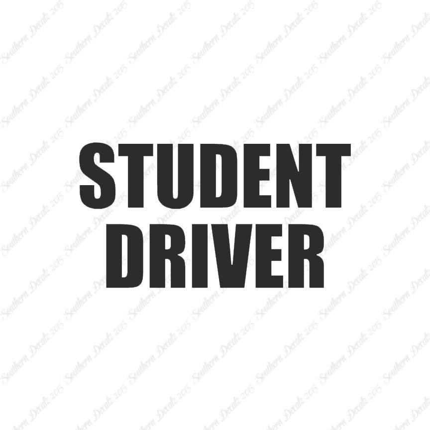 Student Driver