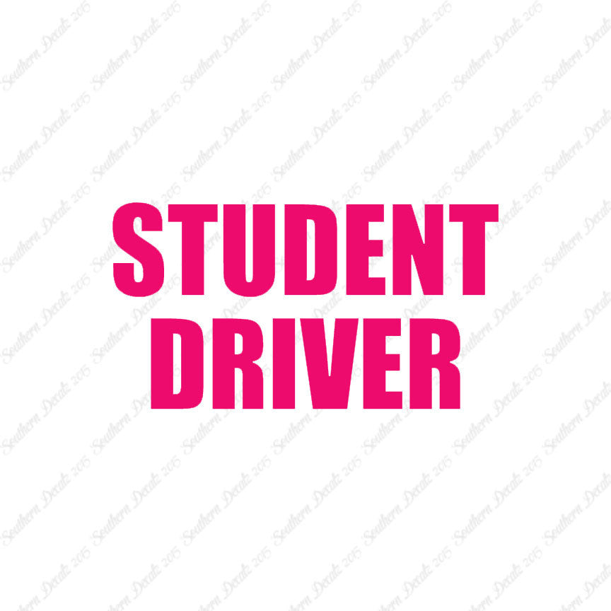 Student Driver