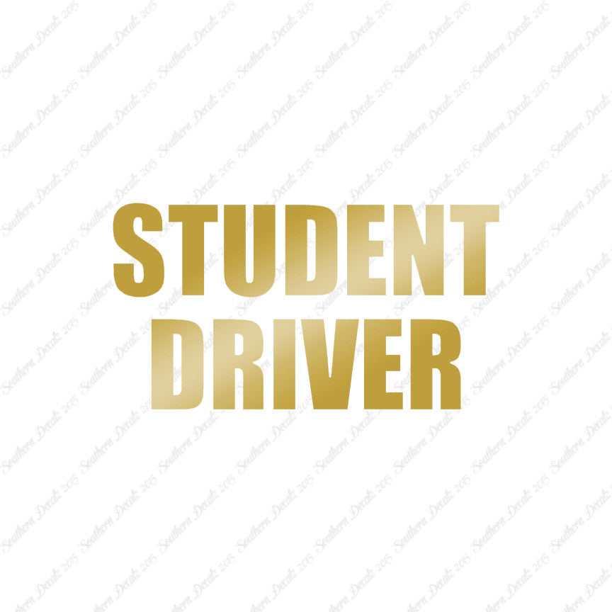 Student Driver