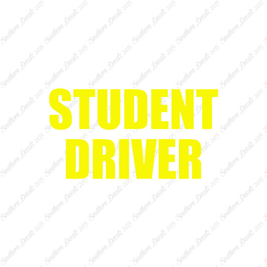 Student Driver