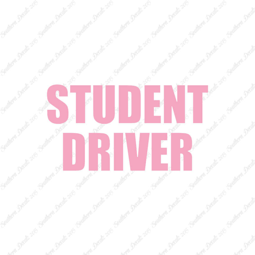 Student Driver