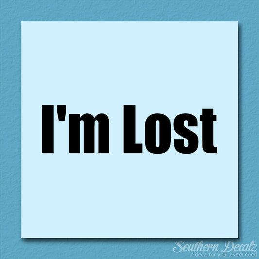 I'm Lost