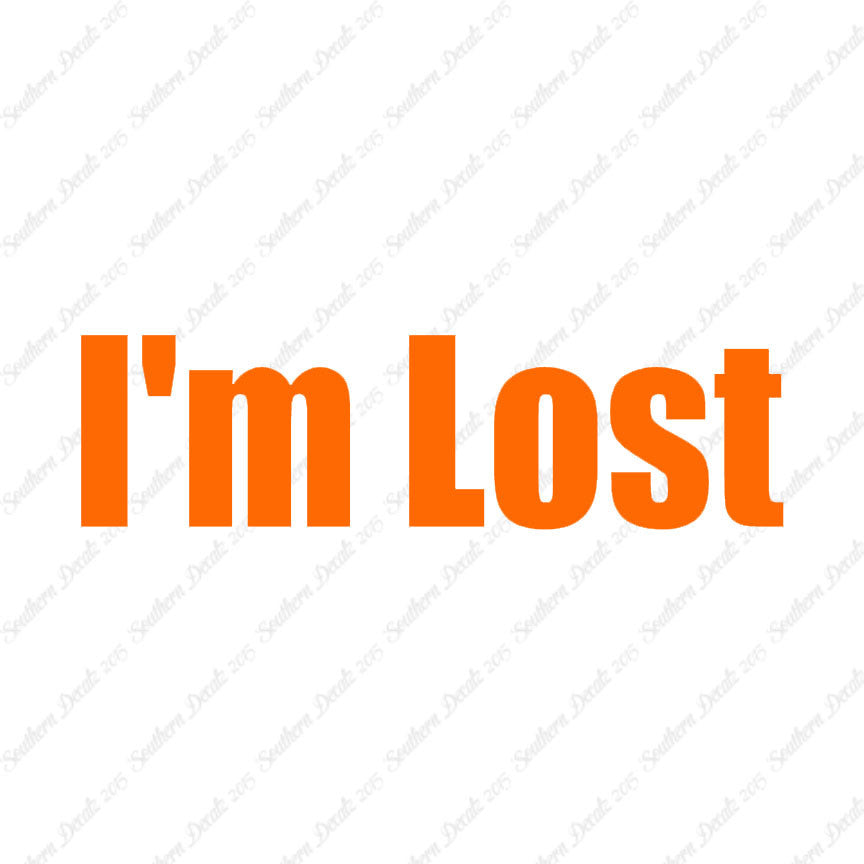 I'm Lost