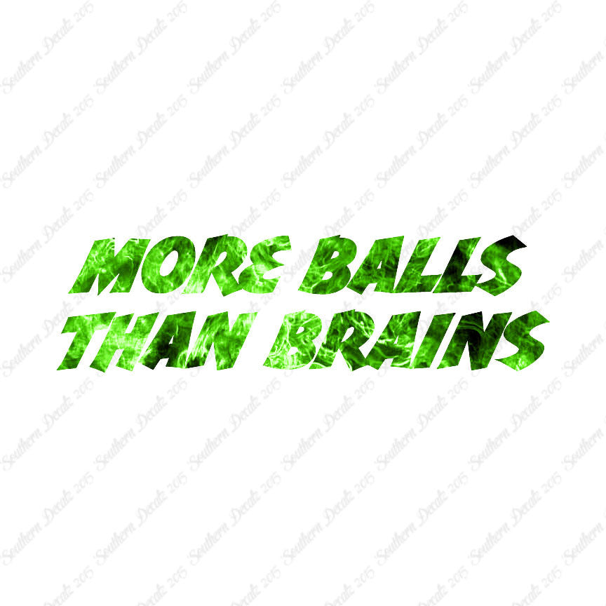 More Balls Than Brains