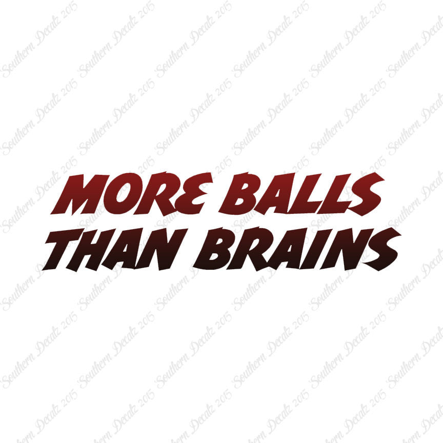 More Balls Than Brains