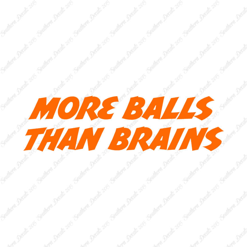 More Balls Than Brains