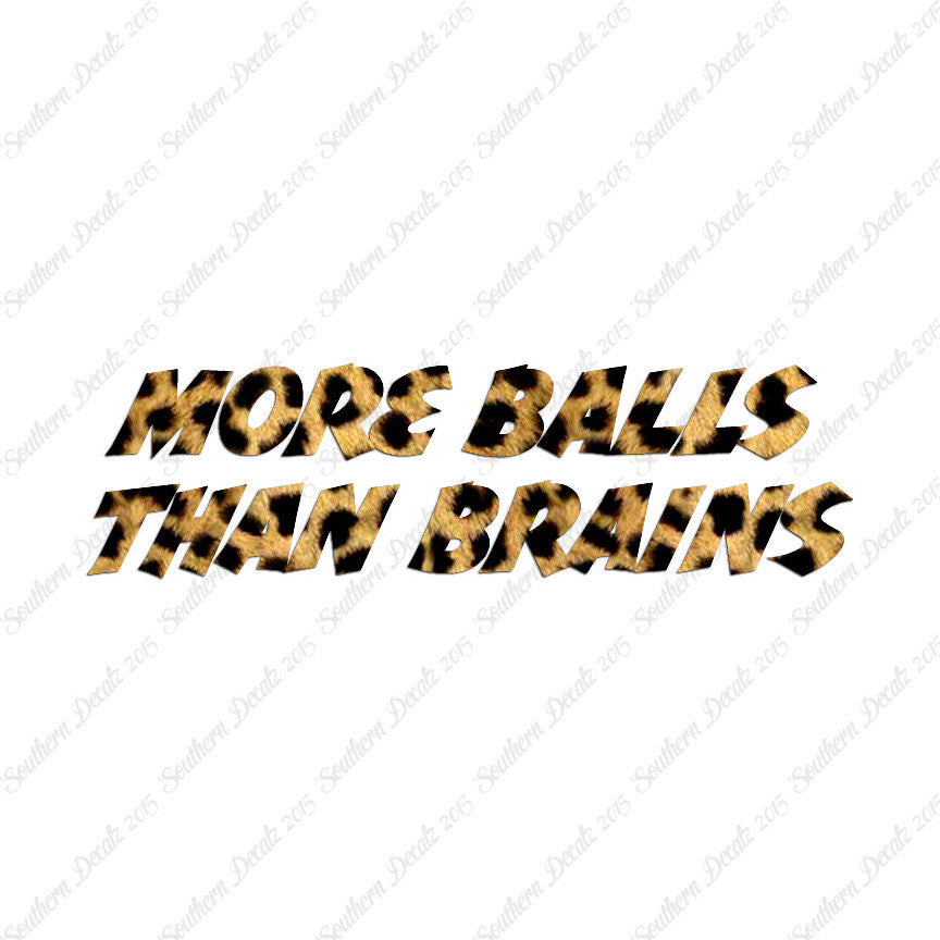 More Balls Than Brains