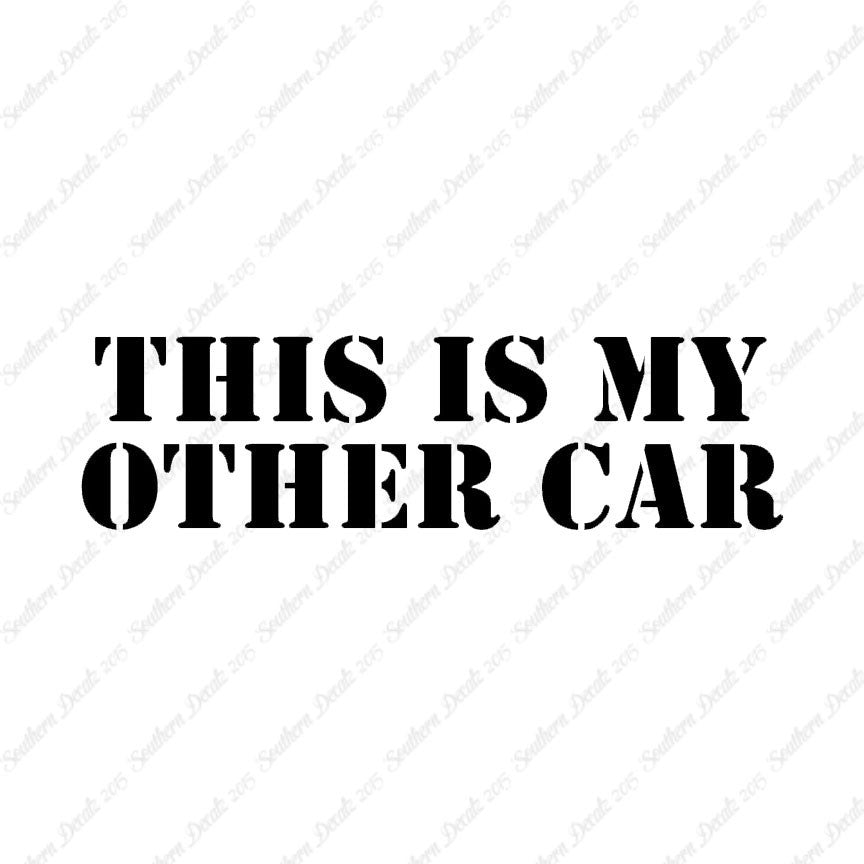 This Is My Other Car