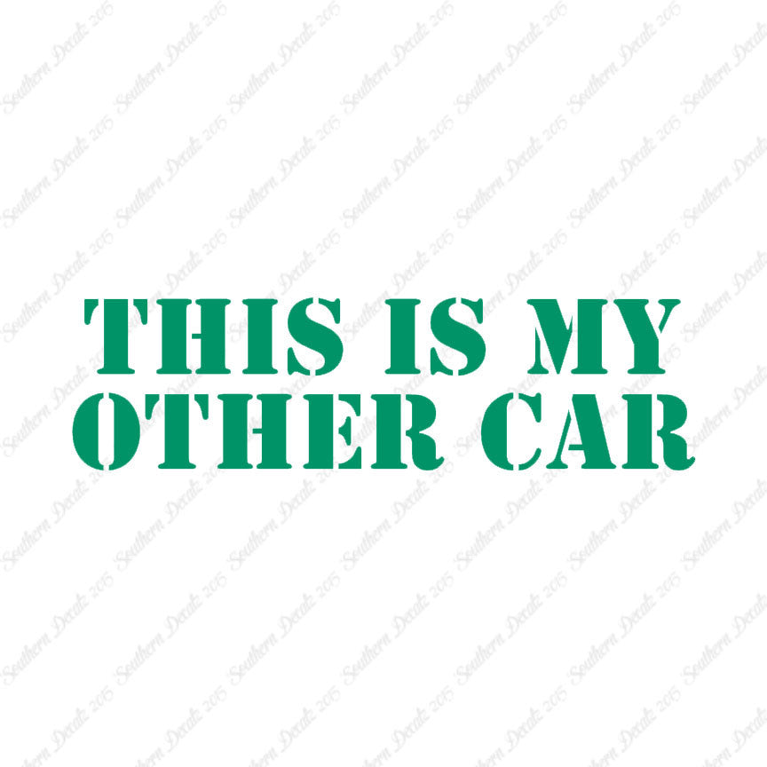 This Is My Other Car