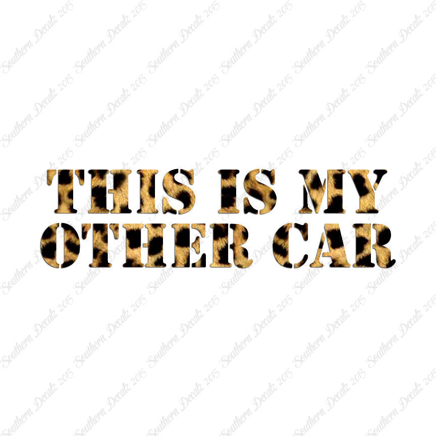 This Is My Other Car