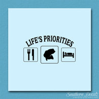 Life Priority Eat Sleep Fish