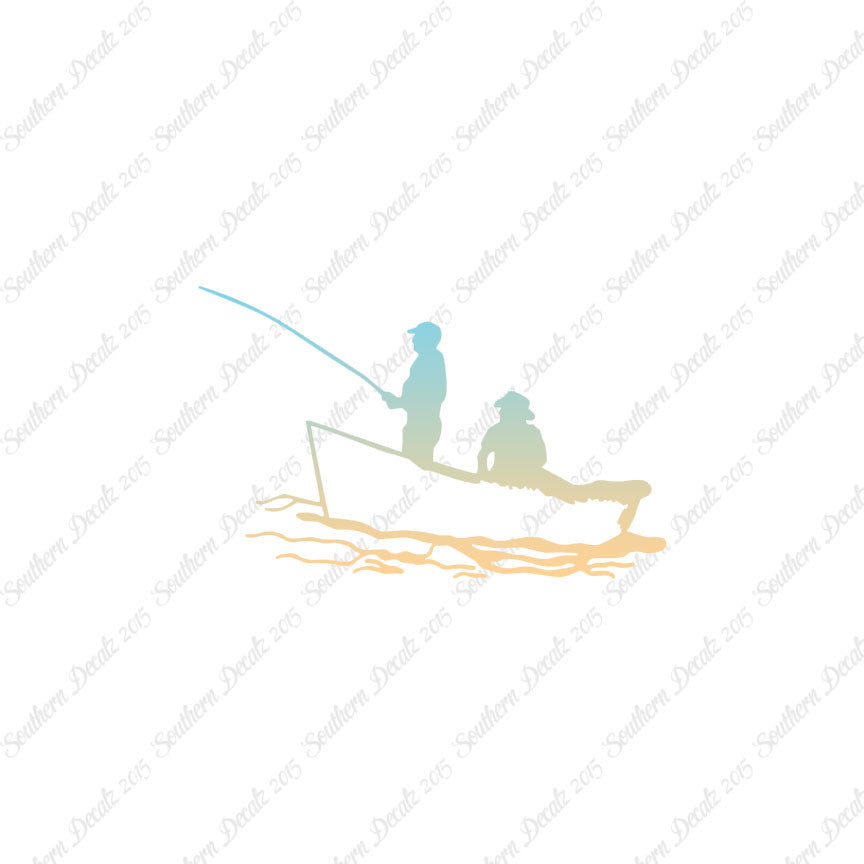 Fishermen Boat Fishing