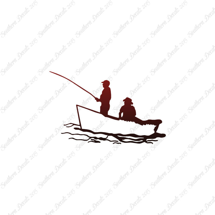 Fishermen Boat Fishing