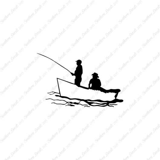 Fishermen Boat Fishing