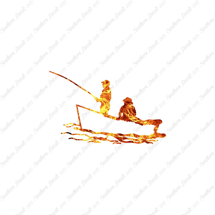 Fishermen Boat Fishing