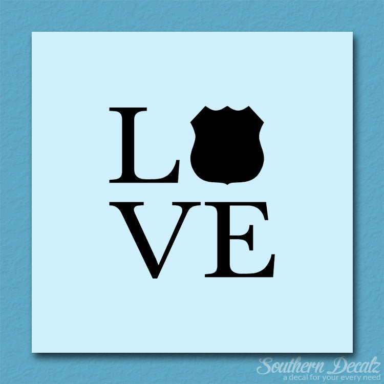 Police Badge Love