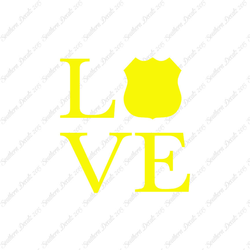 Police Badge Love