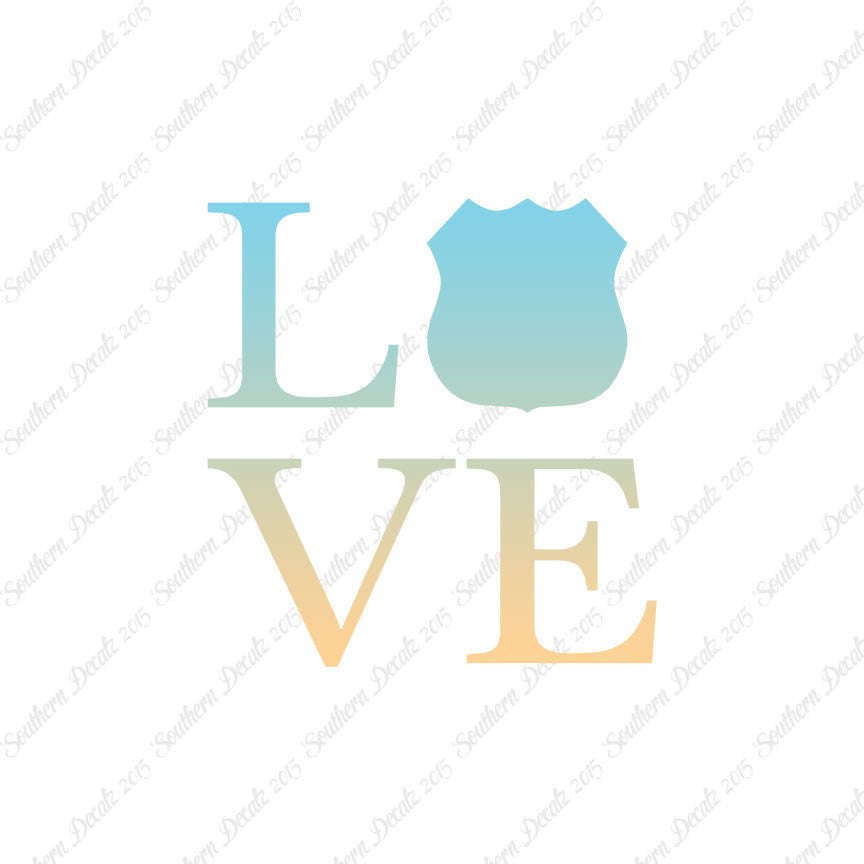 Police Badge Love