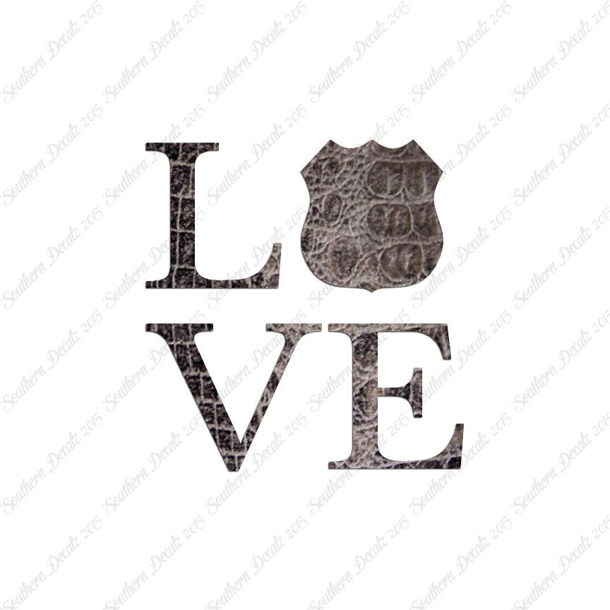 Police Badge Love