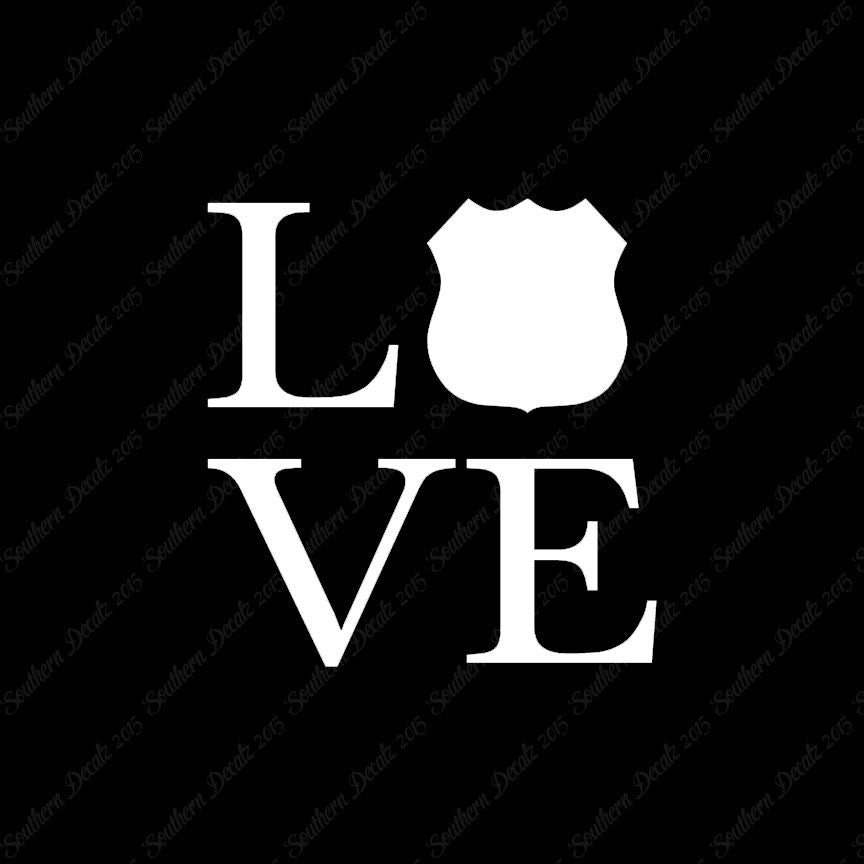 Police Badge Love