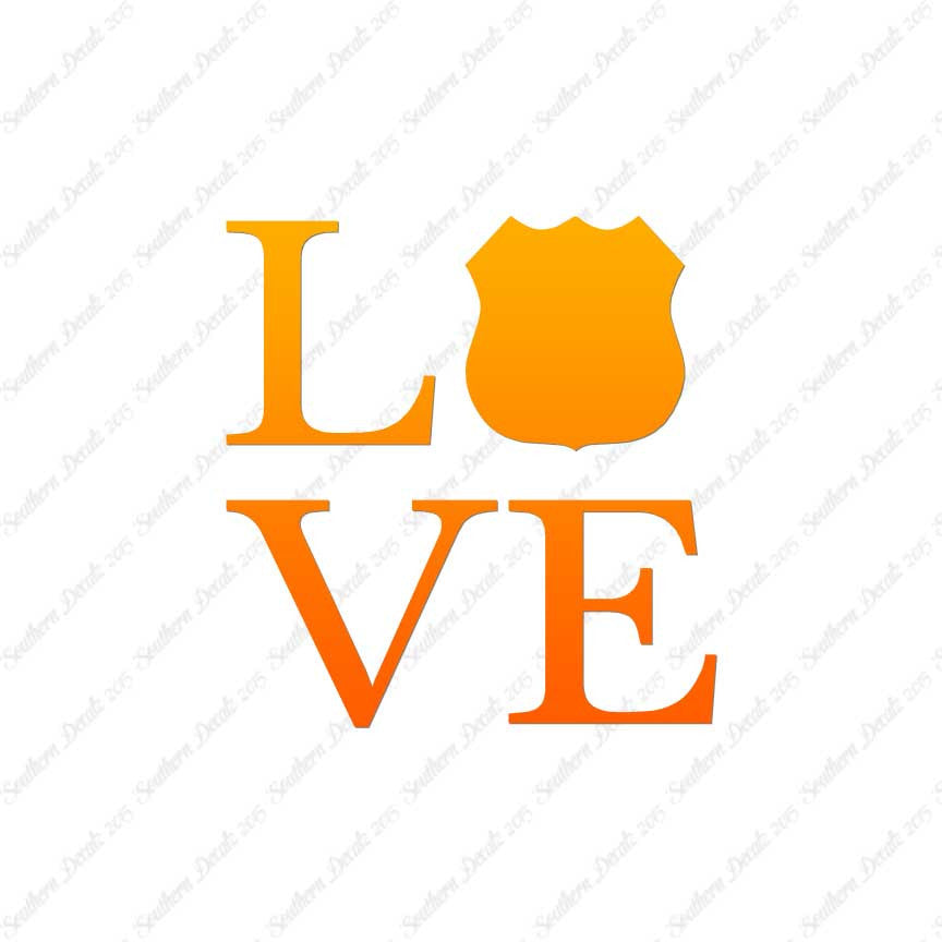 Police Badge Love