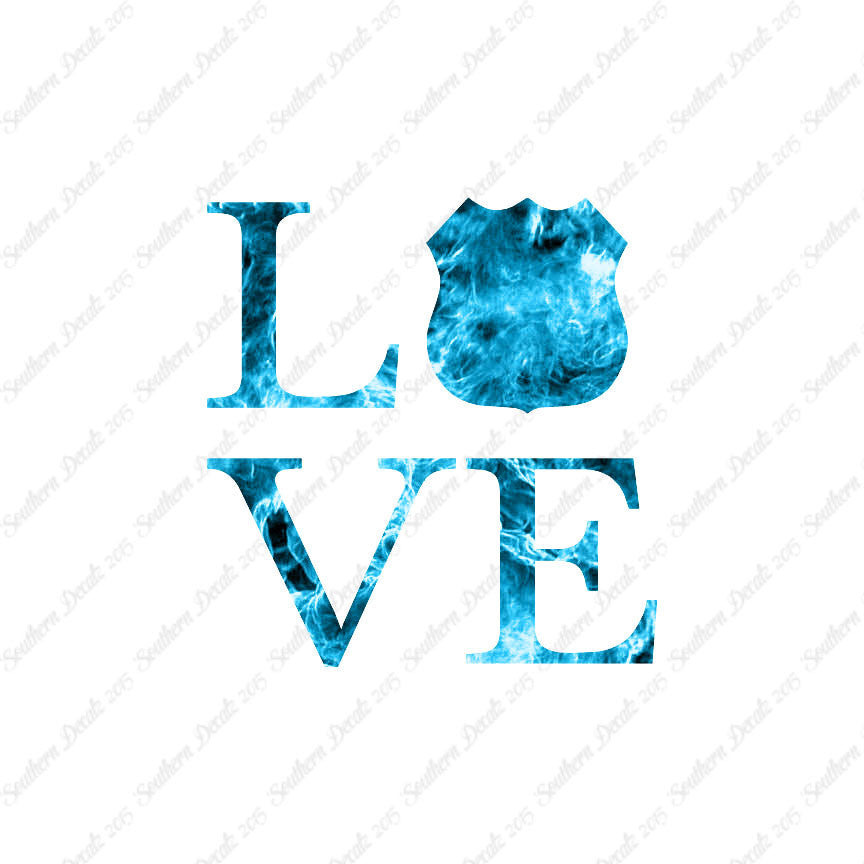 Police Badge Love