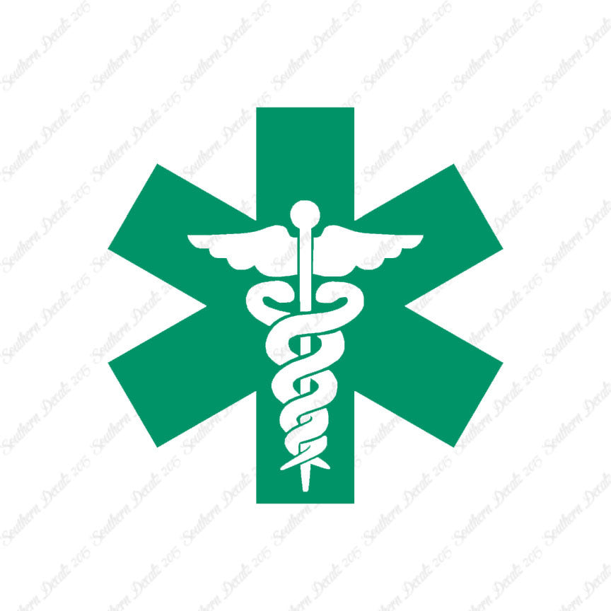 Medical Symbol Caduceus EMT