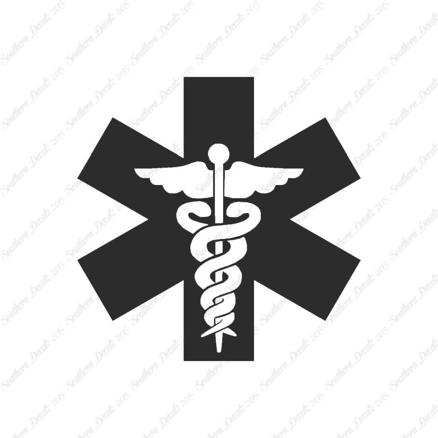 Medical Symbol Caduceus EMT