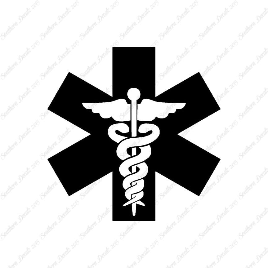 Medical Symbol Caduceus EMT