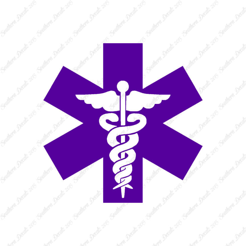 Medical Symbol Caduceus EMT