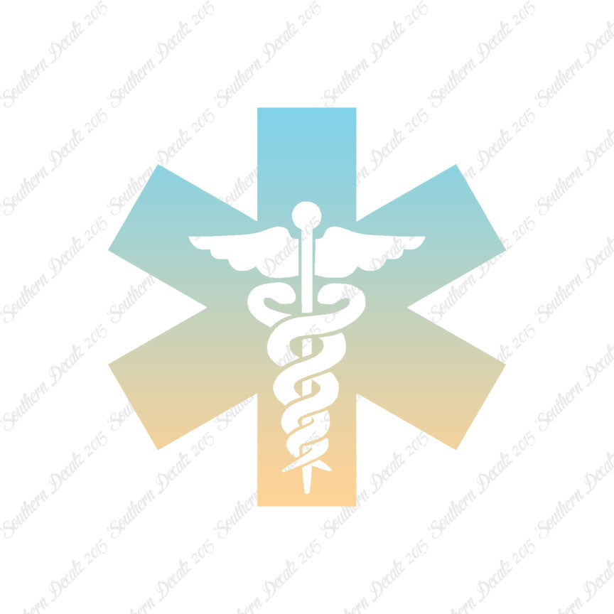 Medical Symbol Caduceus EMT