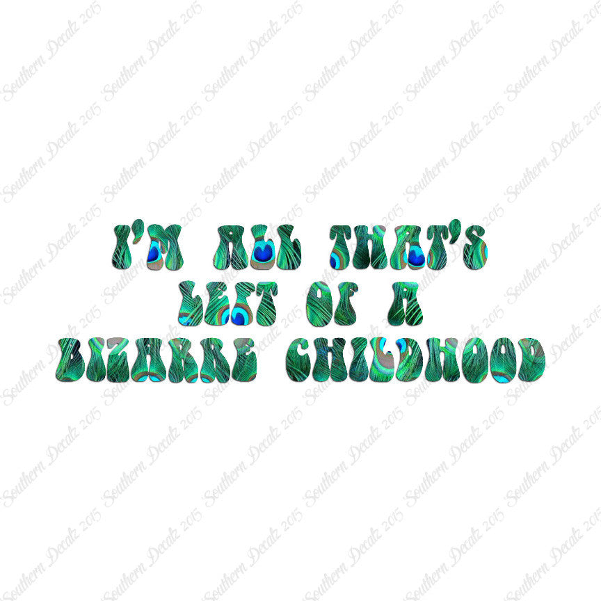Bizarre Childhood