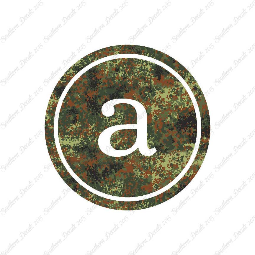 Typewriter Font A Initial