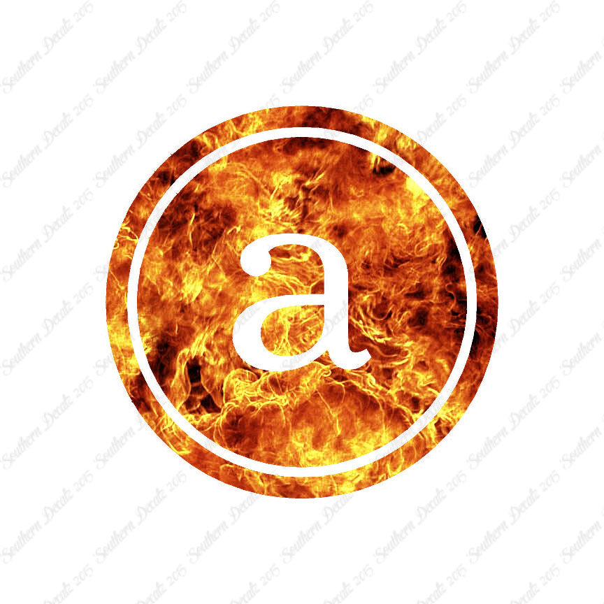 Typewriter Font A Initial