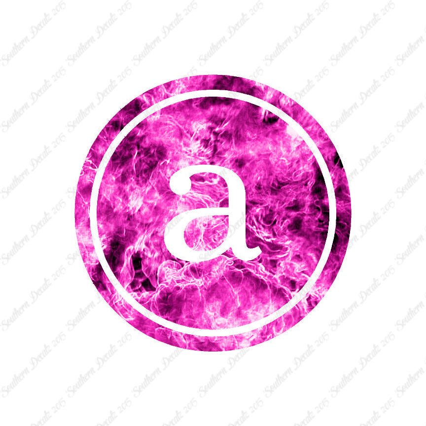 Typewriter Font A Initial