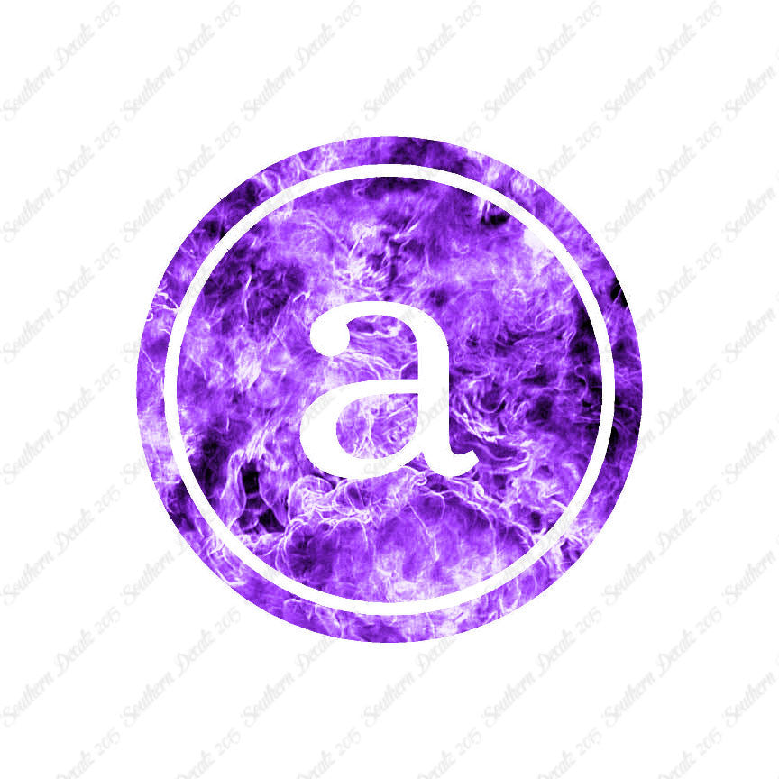Typewriter Font A Initial