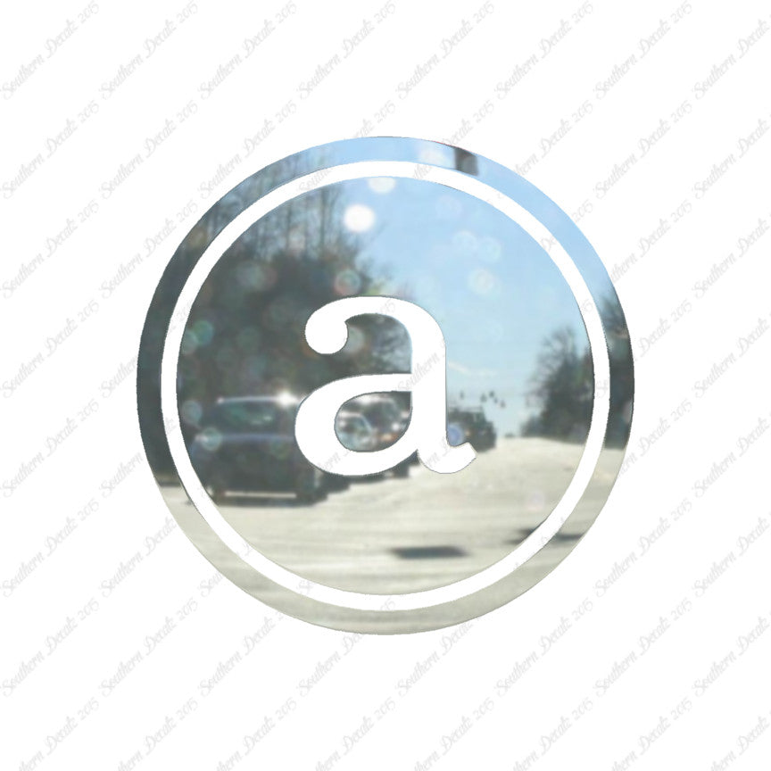 Typewriter Font A Initial