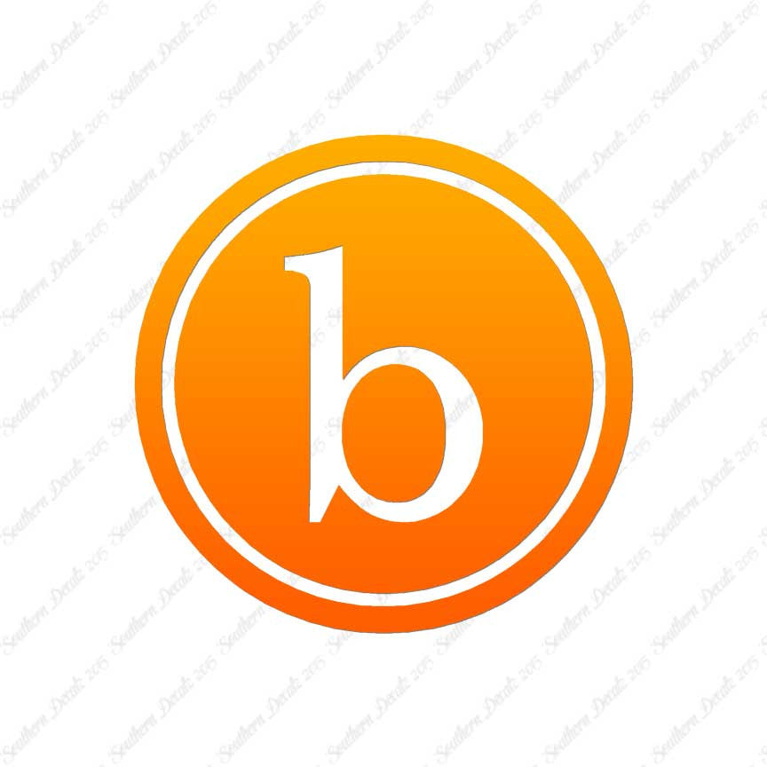 Typewriter Font B Initial