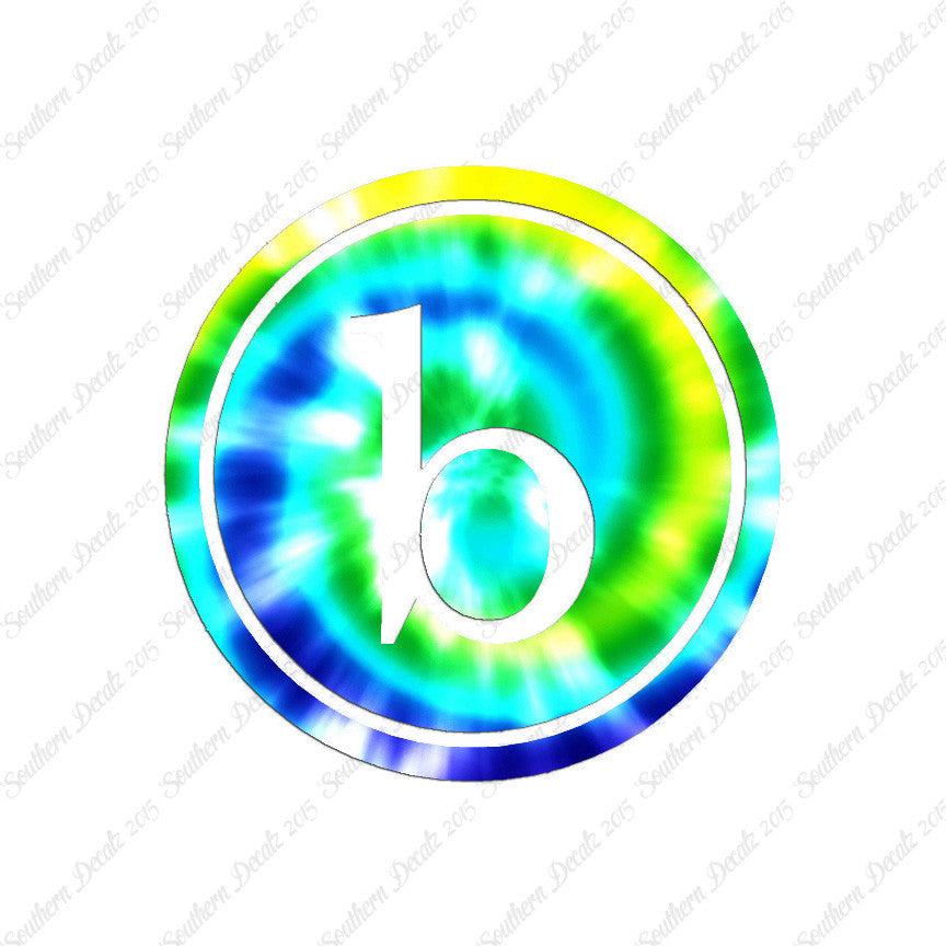 Typewriter Font B Initial