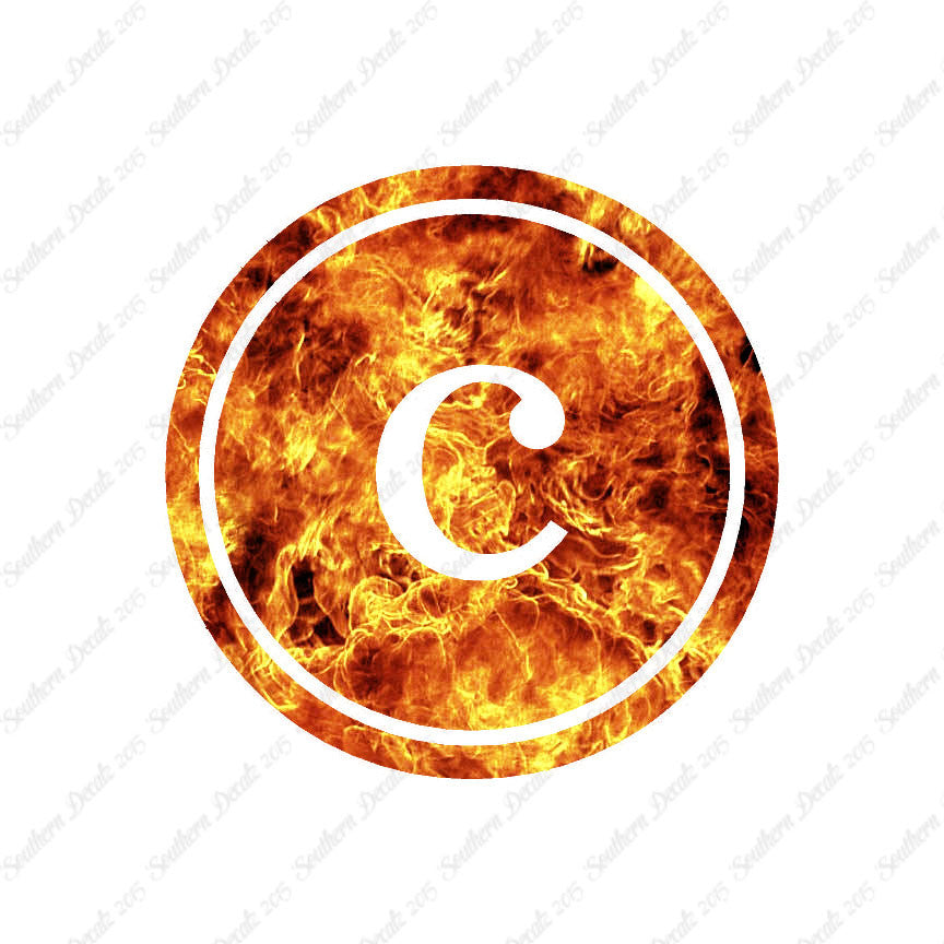 Typewriter Font C Initial