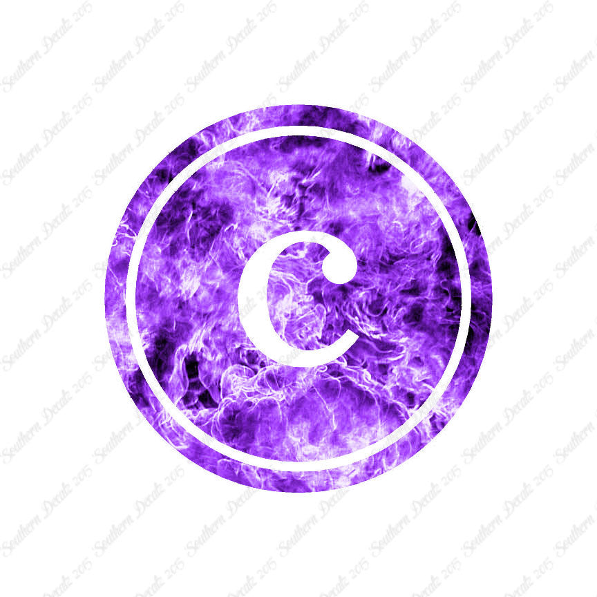 Typewriter Font C Initial