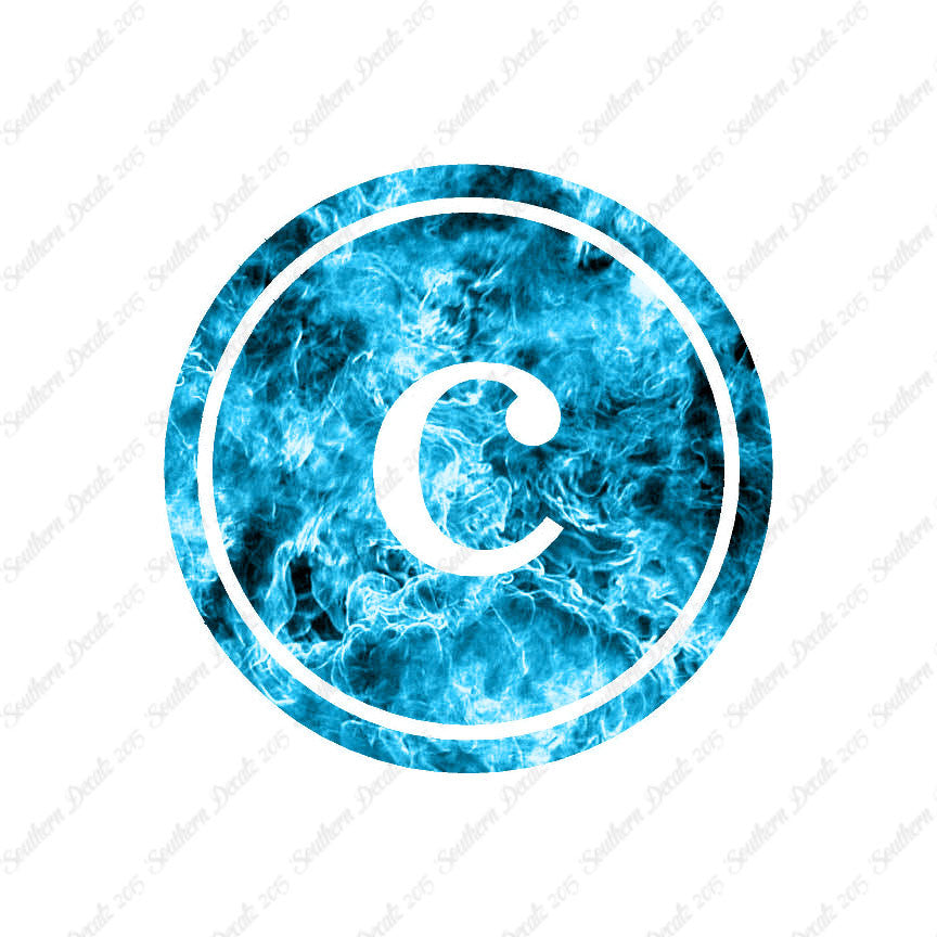 Typewriter Font C Initial