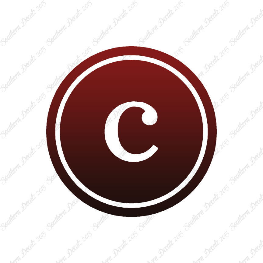 Typewriter Font C Initial