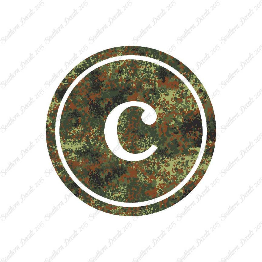 Typewriter Font C Initial